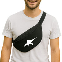 Bauchtasche Spinosaurus Dinosaurier 2,5 Liter Black