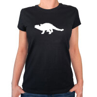 Damen T-Shirt Ankylosaurus Dinosaurier Größe...