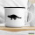 Emaille Tasse Ankylosaurus Dinosaurier 300ml Vintage Emaille Becher