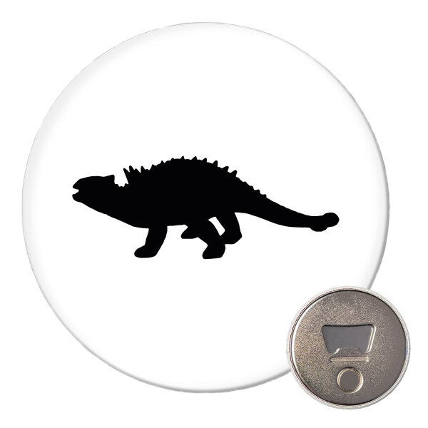 Magnet Ankylosaurus Dinosaurier 59mm Kühlschrankmagnet Flaschenöffner