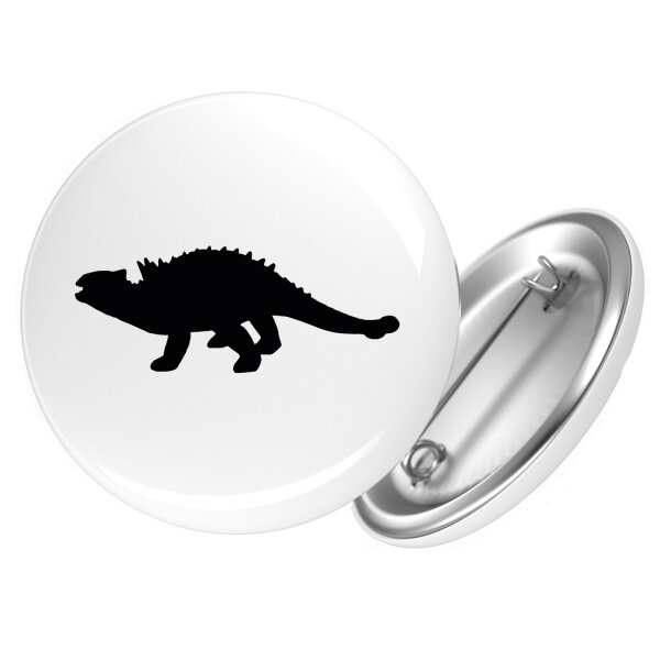 Button Ankylosaurus Dinosaurier