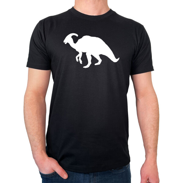Herren T-Shirt Parasaurolophus Dinosaurier Größe S-3XL