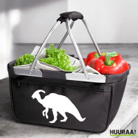 Einkaufskorb faltbar Parasaurolophus Dinosaurier 20 Liter...