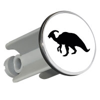 Waschbeckenstöpsel Parasaurolophus Dinosaurier 4cm...