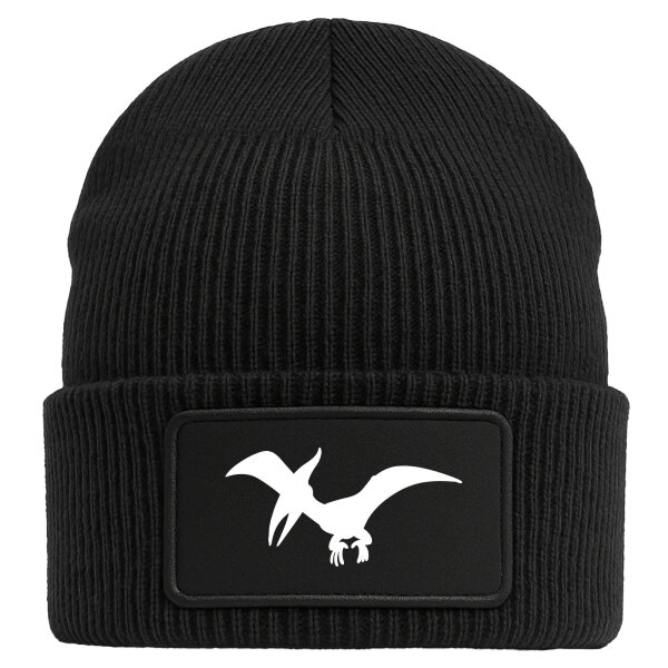 Beanie Pteranodon Dinosaurier Black Mütze