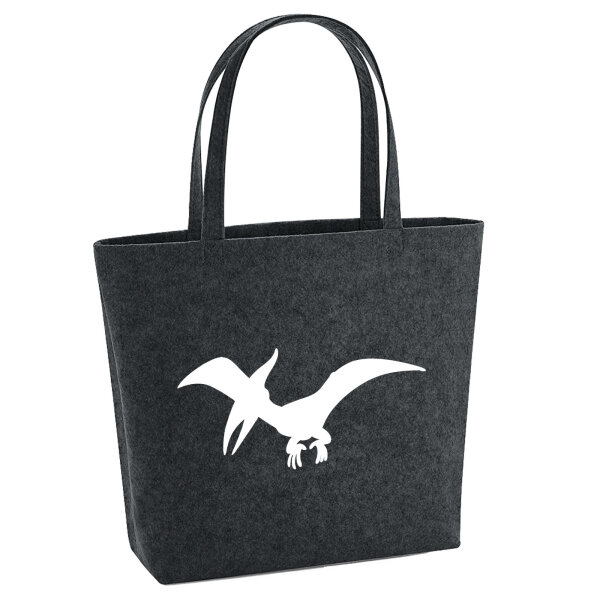 Filzshopper Pteranodon Dinosaurier 22 Liter Filztasche