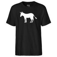 Herren T-Shirt Esel Silhouette Größe S-3XL