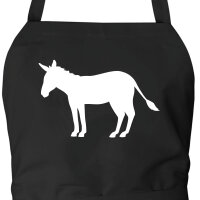 Schürze Esel Silhouette