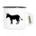 Emaille Tasse Esel Silhouette 300ml Vintage Emaille Becher