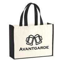 Jutetasche Avantgarde Schützenfest 21 Liter Black