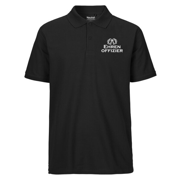 Herren Polo Shirt Ehrenoffizier Schützenfest Größe S-3XL