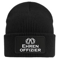 Beanie Ehrenoffizier Schützenfest Black Mütze