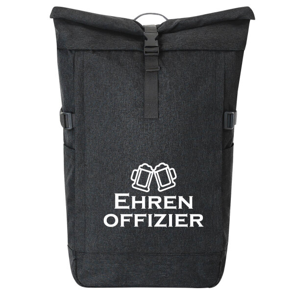 Kurierrucksack Ehrenoffizier Schützenfest 30-44 Liter Black Melange