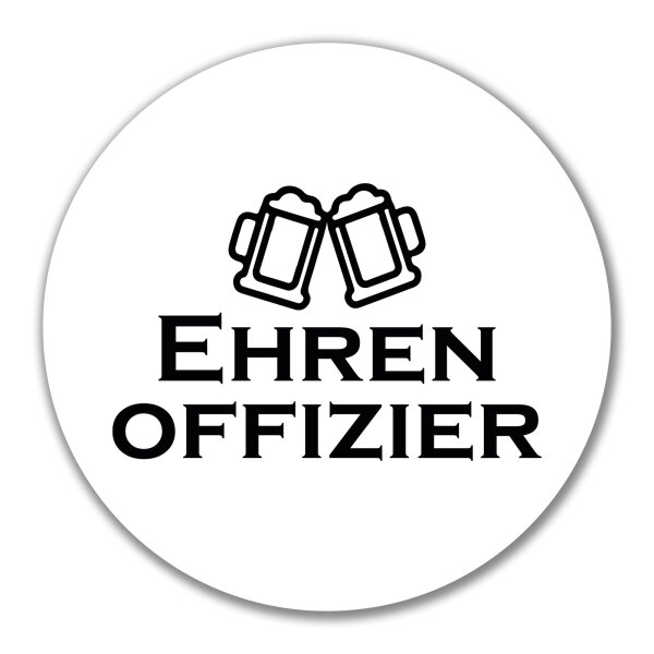 Aufkleber Ehrenoffizier Schützenfest 10cm Sticker