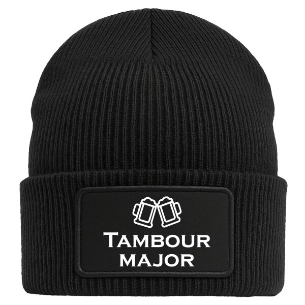 Beanie Tambourmajor Schützenfest Black Mütze