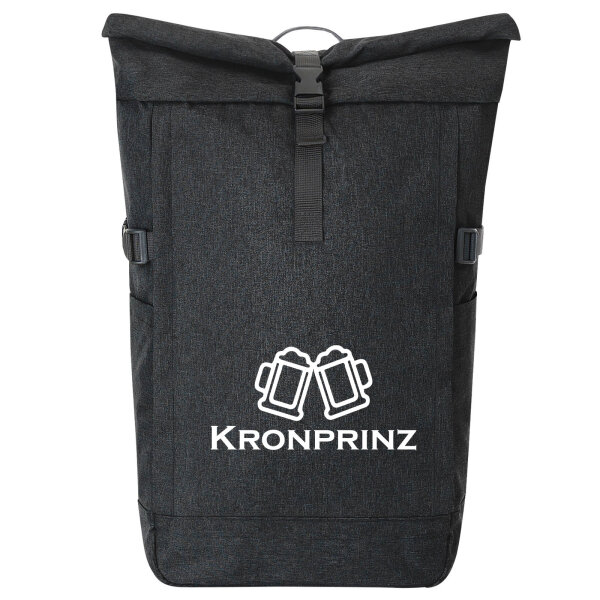 Kurierrucksack Kronprinz Schützenfest 30-44 Liter Black Melange