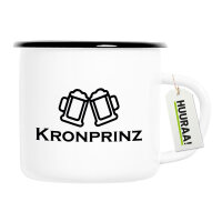 Emaille Tasse Kronprinz Schützenfest 300ml Vintage...