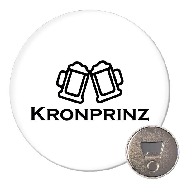 Magnet Kronprinz Schützenfest 59mm Kühlschrankmagnet Flaschenöffner