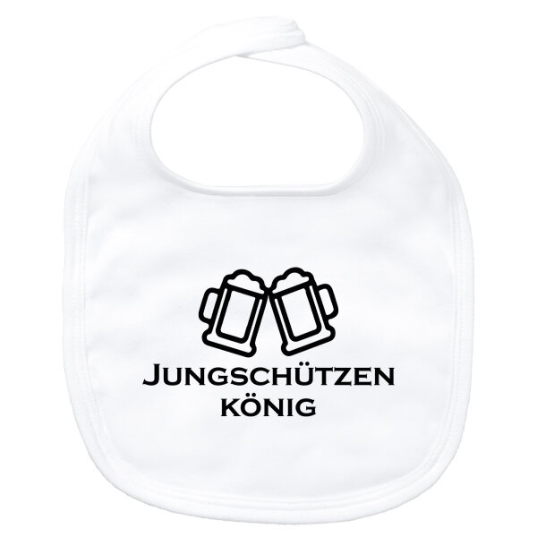 Baby Lätzchen Jungschützenkönig Schützenfest Klettverschluss