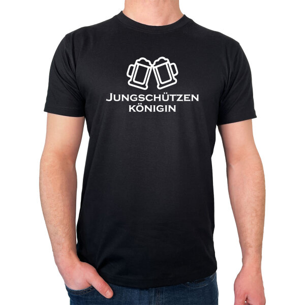Herren T-Shirt Jungschützenkönigin Schützenfest Größe S-3XL