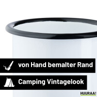 Emaille Tasse Jungschützenkönigin Schützenfest 300ml Vintage Emaille Becher