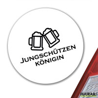 Aufkleber Jungschützenkönigin Schützenfest...