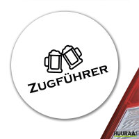 Aufkleber Zugführer Schützenfest 10cm Sticker