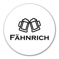 Aufkleber Fähnrich Schützenfest 10cm Sticker