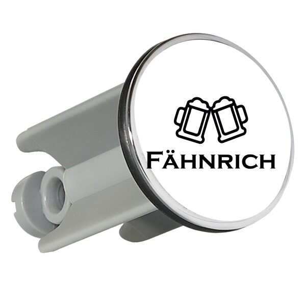 Waschbeckenstöpsel Fähnrich Schützenfest 4cm Abflussstopfen