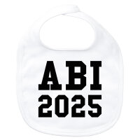 Baby Lätzchen ABI 2025 Abitur Klettverschluss