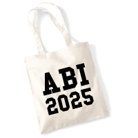 Jutebeutel ABI 2025 Abitur 10 Liter