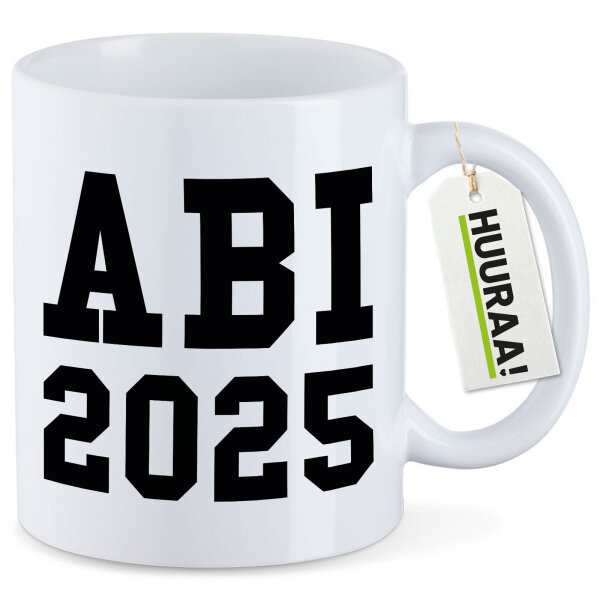 Kaffeetasse ABI 2025 Abitur 330ml