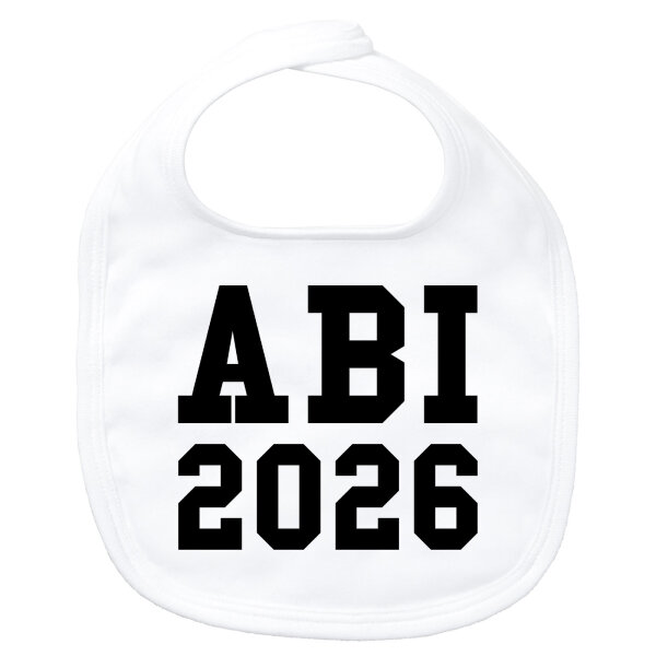Baby Lätzchen ABI 2026 Abitur