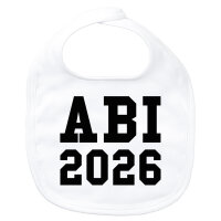 Baby Lätzchen ABI 2026 Abitur Klettverschluss