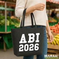Filzshopper ABI 2026 Abitur 22 Liter Filztasche