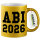 Glitzertasse ABI 2026 Abitur 330ml