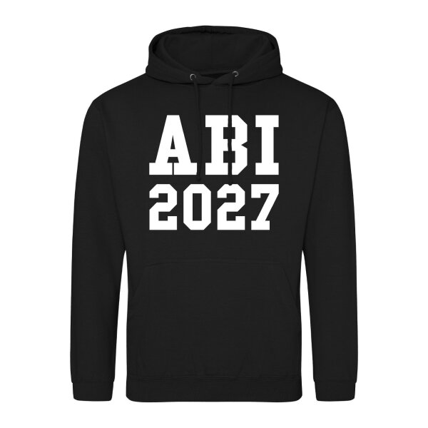 Unisex Hoodie ABI 2027 Abitur Größe S-3XL