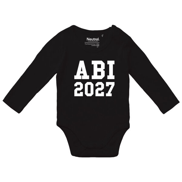 Baby Body ABI 2027 Abitur Größe 62-80
