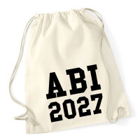 Turnbeutel ABI 2027 Abitur 12 Liter