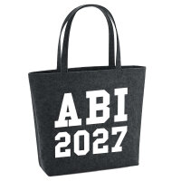 Filzshopper ABI 2027 Abitur 22 Liter Filztasche