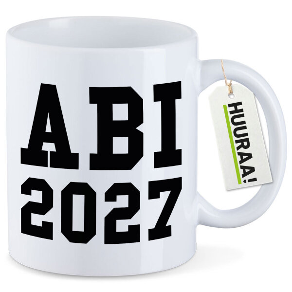 Kaffeetasse ABI 2027 Abitur 330ml