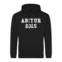 Unisex Hoodie Abitur 2025 ABI Größe S-3XL
