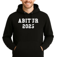 Unisex Hoodie Abitur 2025 ABI Größe S-3XL