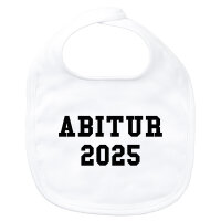 Baby Lätzchen Abitur 2025 ABI Klettverschluss