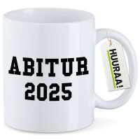 Kaffeetasse Abitur 2025 ABI 330ml