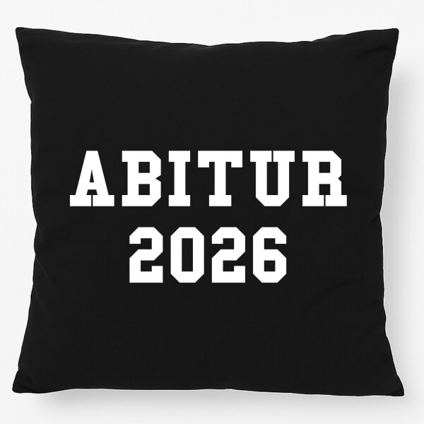 Kissen Abitur 2026 ABI 40x40cm