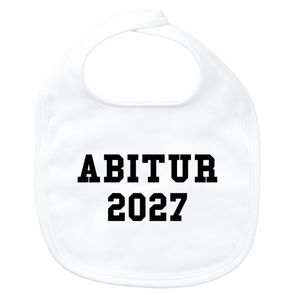 Baby Lätzchen Abitur 2027 ABI