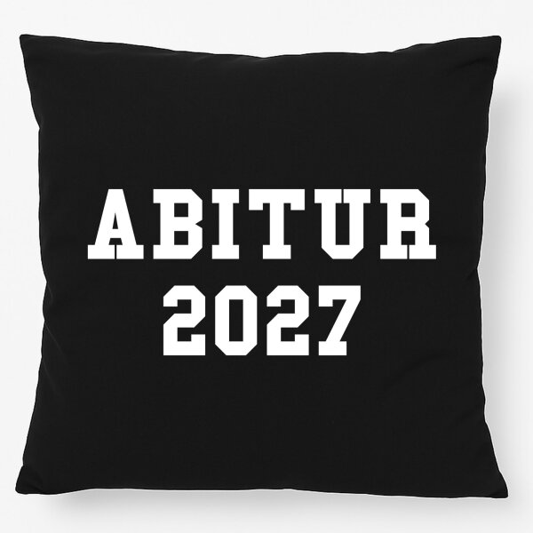 Kissen Abitur 2027 ABI 40x40cm