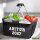 Einkaufskorb faltbar Abitur 2027 ABI 20 Liter Tragekorb Black