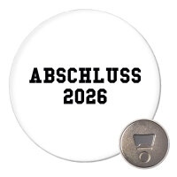Magnet Abschluss 2026 Schulabschluss 59mm...